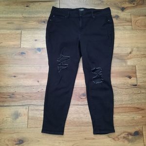 ZCO Jeans Plus Size Destructed Jeans Jeggings